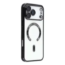 iPhone 17 Pro Max Skal MagSafe Electroplated TPU Svart