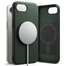 Ringke iPhone 17e / 16e Skal MagSafe Onyx M&ouml;rk Gr&ouml;n