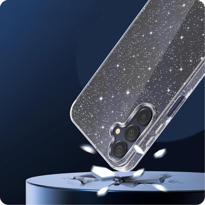 Bild 4, Tech-Protect Samsung Galaxy A56 5G Skal FlexAir Glitter