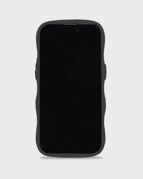 Bild 4, holdit iPhone 15 Pro Skal Wavy Black Mirror