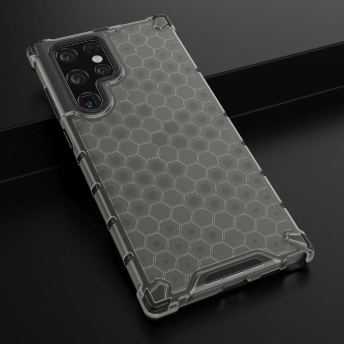 Bild 4, Samsung Galaxy S22 Ultra Skal Armor Honeycomb Svart