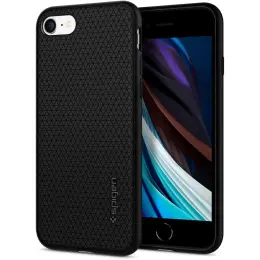 Spigen iPhone 7/8/SE Skal Liquid Air Svart