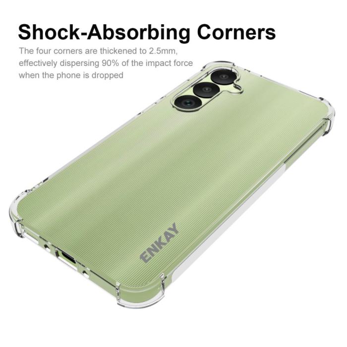 Bild 2, ENKAY Samsung Galaxy A35 5G Skal Shockproof TPU Transparent
