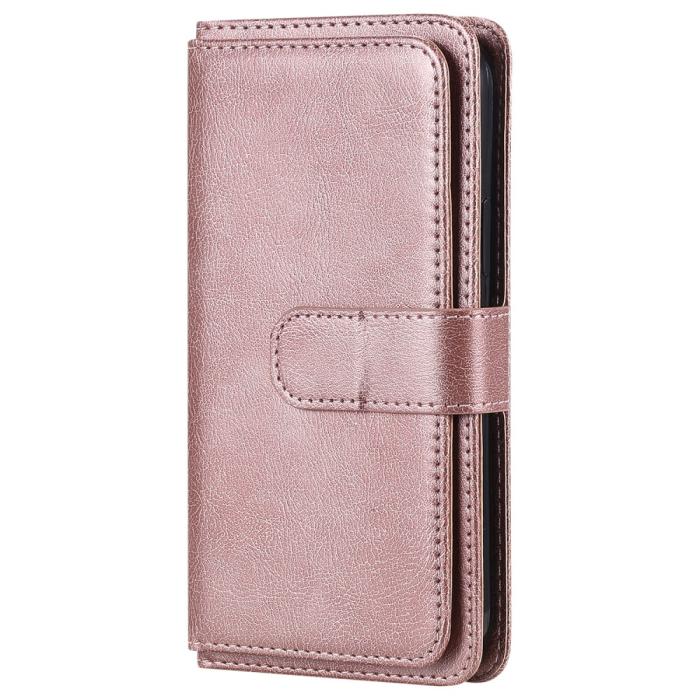 Bild 2, Samsung Galaxy S22 Ultra Fodral 10-korts Flerfack Roséguld