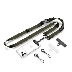 Tech-Protect Mobilsn&ouml;re CrossBody Rope Army Green