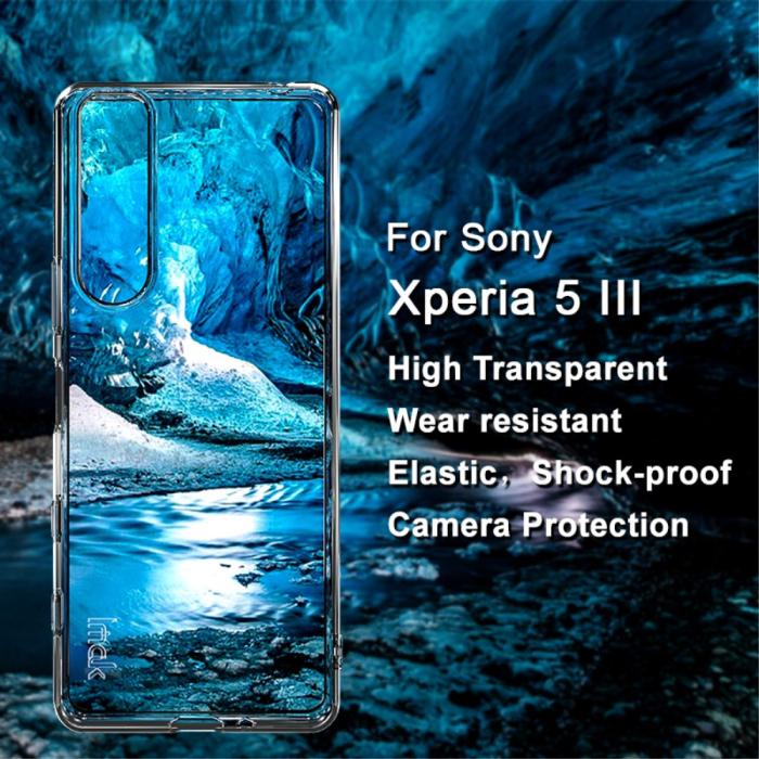 Bild 2, IMAK Sony Xperia 5 III Skal TPU Transparent