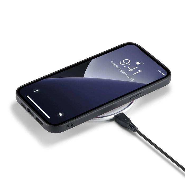 Bild 3, DG.MING Google Pixel 8 Pro Skal Läderbelagt Svart