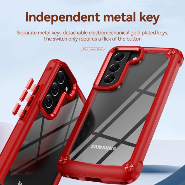Bild 6, Samsung Galaxy S23 Plus Skal Shockproof Hybrid Röd