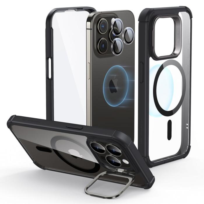 Bild 2, ESR iPhone 15 Pro Skal MagSafe Armor Tough Kickstand HaloLock