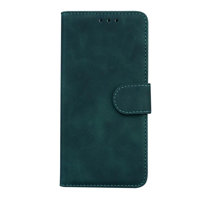 Bild 2, Motorola Moto G71 Fodral Skin Touch Läder Mörk Grön