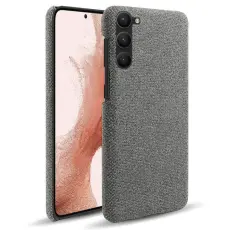 Samsung Galaxy S24 Plus Slim Tygbelagt Skal Gr&aring;