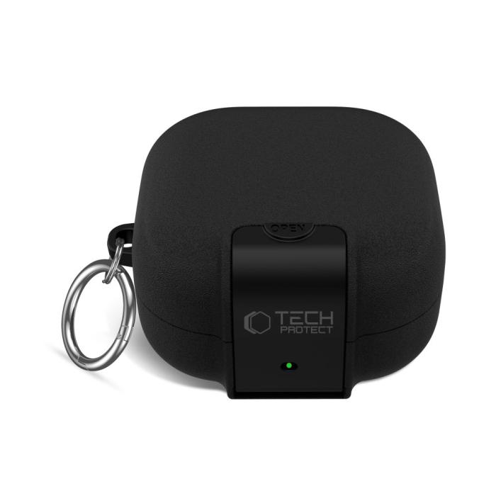 Bild 4, Tech-Protect Galaxy Buds 4 / 4 Pro Skal Slim Hook Svart