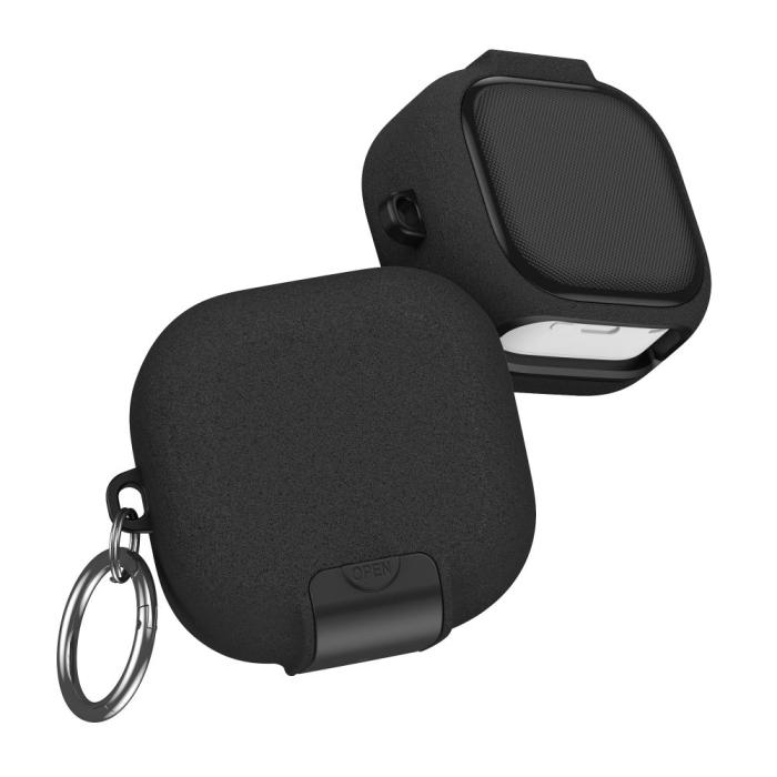Bild 6, Tech-Protect Galaxy Buds 4 / 4 Pro Skal Slim Hook Svart