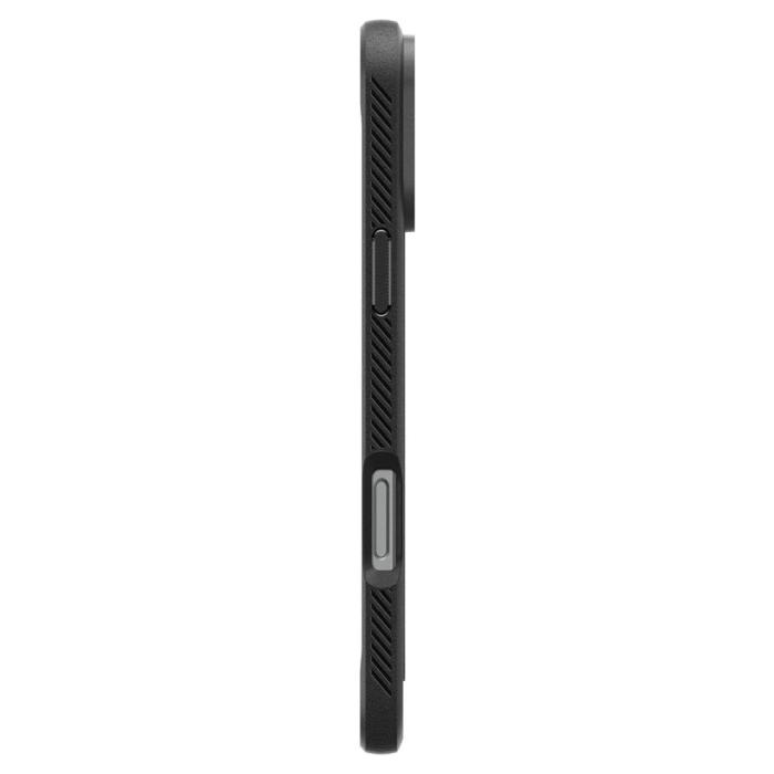 Bild 5, Spigen iPhone 16 Pro Skal MagSafe Rugged Armor Matt Svart