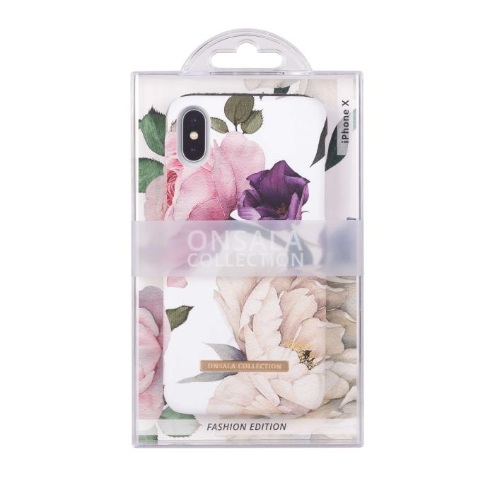 Bild 2, ONSALA iPhone X / Xs Mobilskal Soft Rose Garden