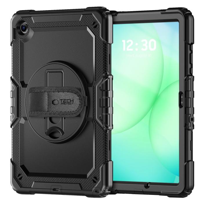 Bild 2, Tech-Protect Galaxy Tab A11 Plus / A9 Plus Skal 360 Solid Svart