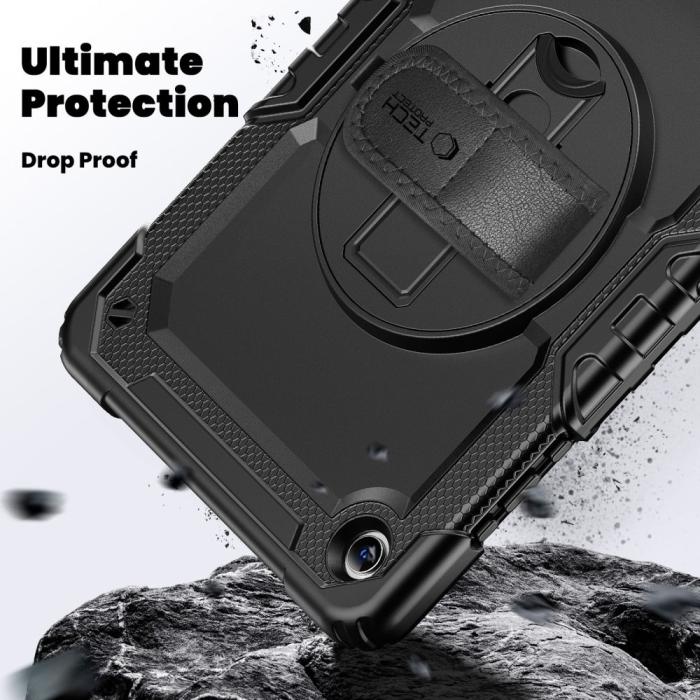 Bild 5, Tech-Protect Galaxy Tab A11 Plus / A9 Plus Skal 360 Solid Svart