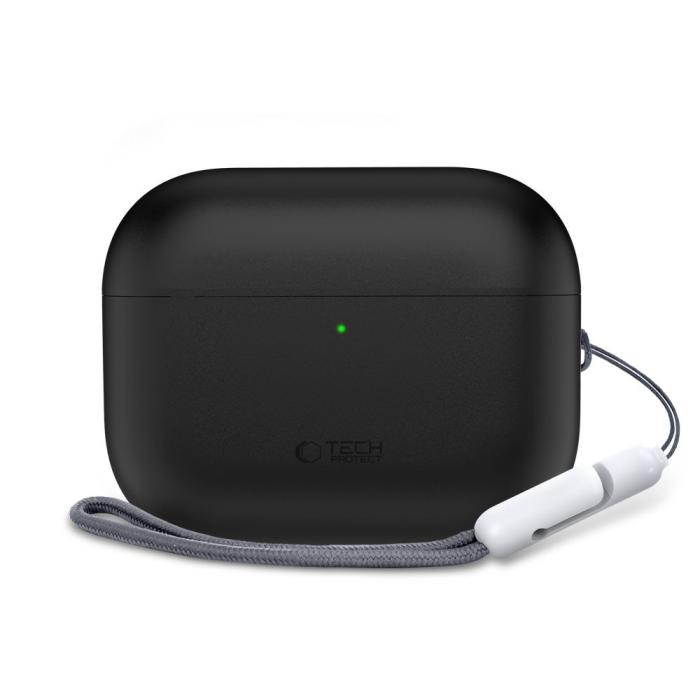 Bild 3, Tech-Protect AirPods Pro 3 Skal Silicone Svart