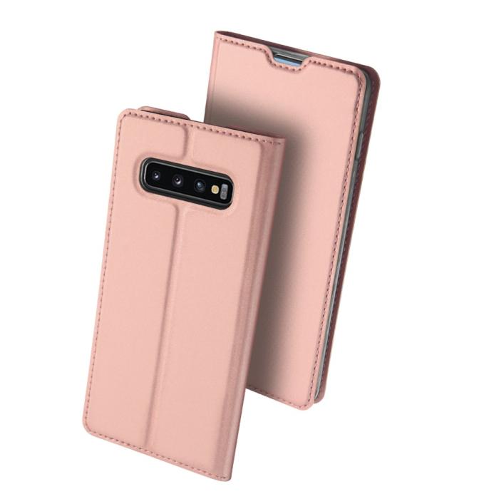 Bild 2, Samsung Galaxy S10 Plus - DUX DUCIS Skin Pro Fodral - Roséguld
