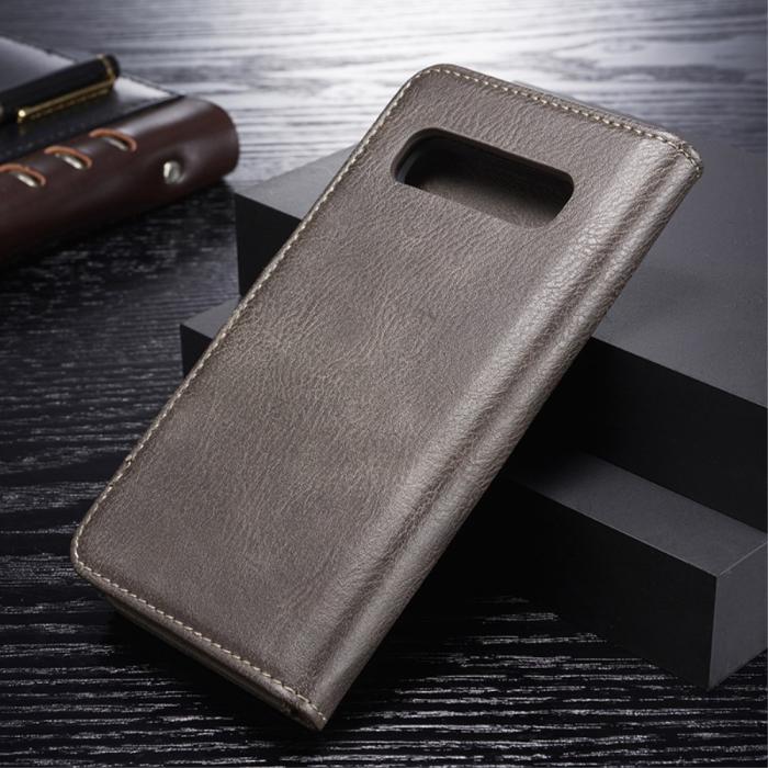 Bild 2, Samsung Galaxy S10 Plus - DG.MING 2in1 Magnet Fodral - Grå