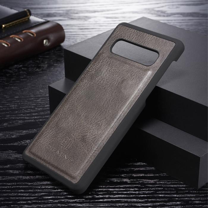 Bild 3, Samsung Galaxy S10 Plus - DG.MING 2in1 Magnet Fodral - Grå