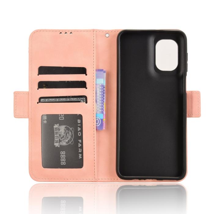 Bild 5, Motorola Moto G55 5G Fodral Med Avtagbart Kortfodral Rosa