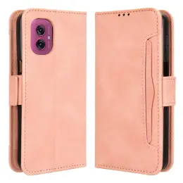 Motorola Moto G55 5G Fodral Med Avtagbart Kortfodral Rosa