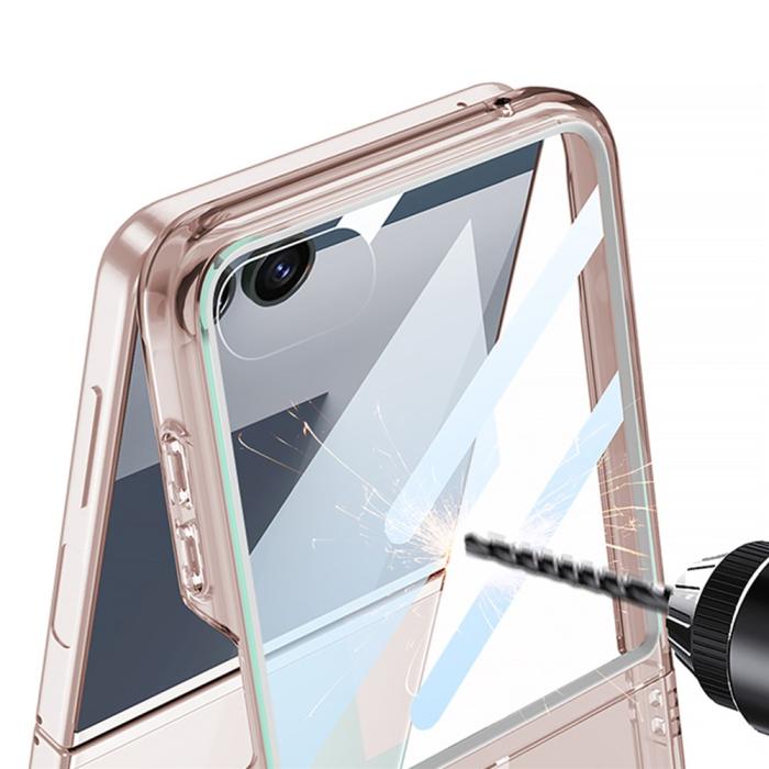 Bild 3, GKK Samsung Galaxy Z Flip 7 Skal Hybrid Lila