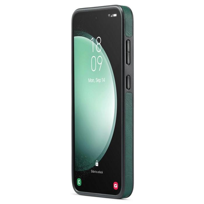 Bild 2, DG.MING Samsung Galaxy S26 Plus Skal Läderbelagt Hybrid Grön