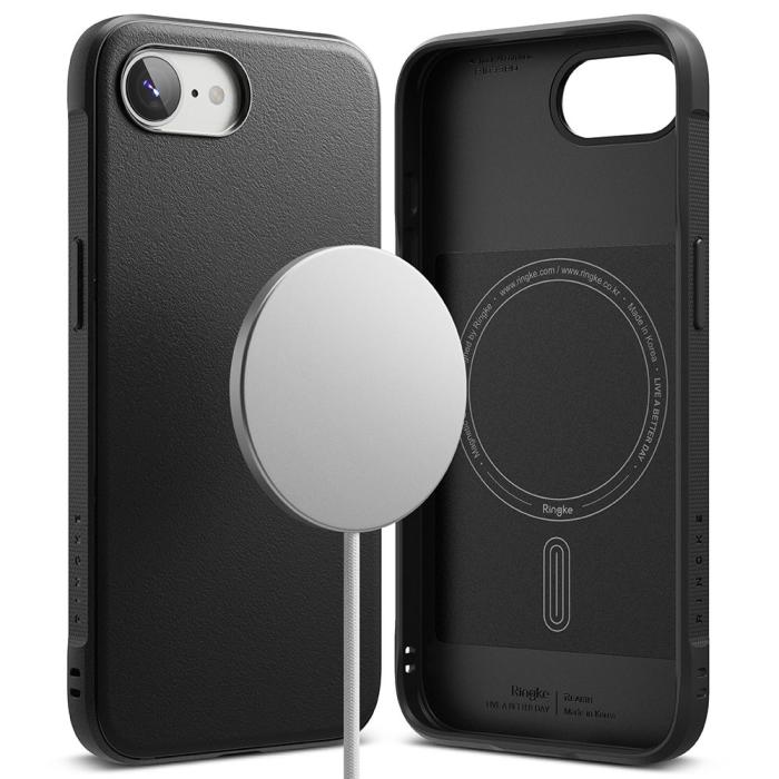 Bild 2, Ringke iPhone 17e / 16e Skal MagSafe Onyx Svart