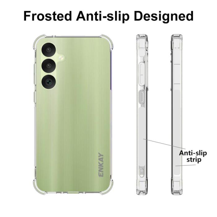 Bild 4, ENKAY Samsung Galaxy A35 5G Skal Shockproof TPU Transparent