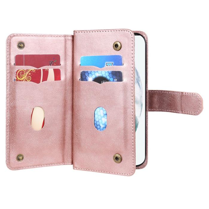 Bild 4, Samsung Galaxy S22 Ultra Fodral 10-korts Flerfack Roséguld