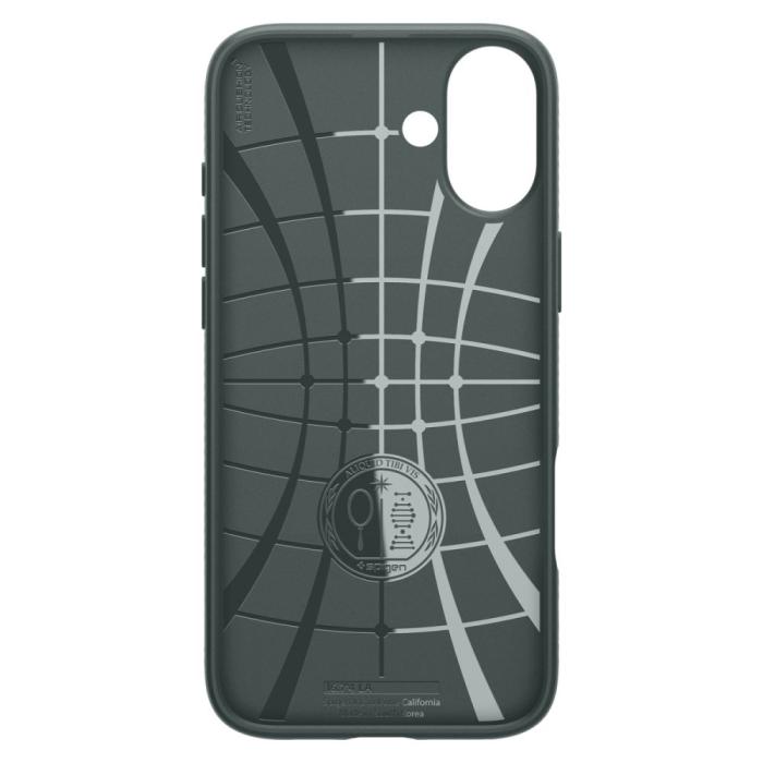 Bild 4, Spigen iPhone 16 Skal Liquid Air Abyss Green