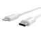 Smartline 2m USB-C - Lightning MFi Laddningskabel Vit