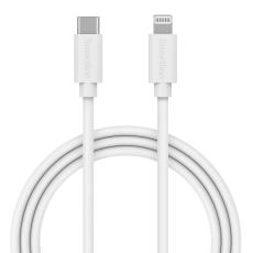 Smartline 2m USB-C - Lightning MFi Laddningskabel Vit