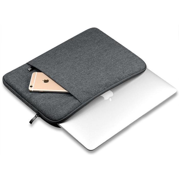 Bild 3, Tech-Protect Sleeve Laptop Väska 15-16 Mörk Grå