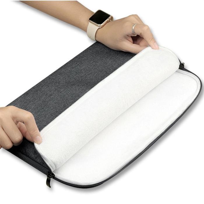 Bild 4, Tech-Protect Sleeve Laptop Väska 15-16 Mörk Grå