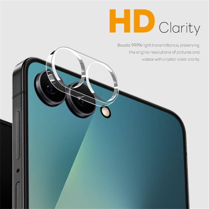 Bild 2, NORTHJO Samsung Galaxy Z Flip 8 2-PACK Linsskydd Härdat Glas