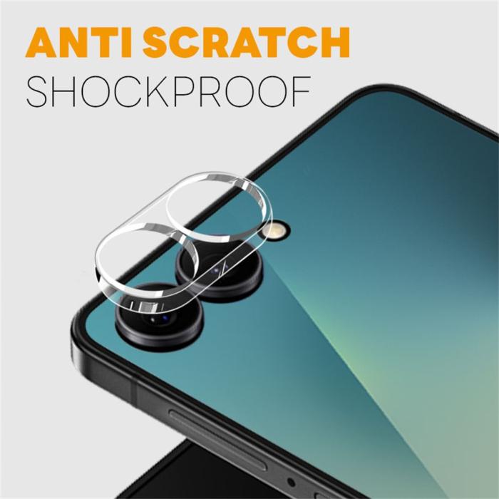 Bild 3, NORTHJO Samsung Galaxy Z Flip 8 2-PACK Linsskydd Härdat Glas