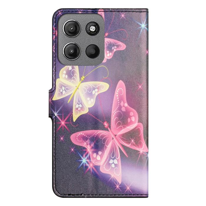 Bild 5, Motorola Moto G15 / G15 Power Fodral Med Tryck Fjärilar