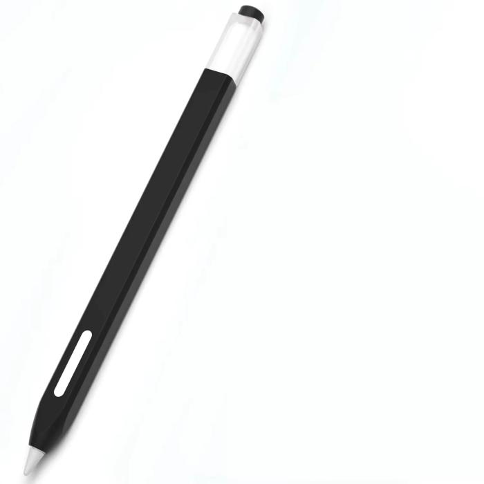 Bild 1, Apple Pen 2 / Pro Skal Liquid Silikon Anti-Slip Svart