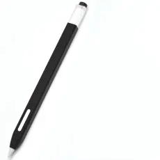 Apple Pen 2 / Pro Skal Liquid Silikon Anti-Slip Svart
