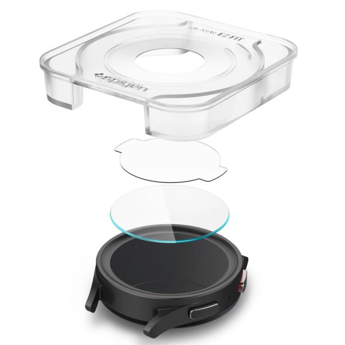 Bild 4, Spigen Galaxy Watch 5 Pro 45mm 2-PACK 