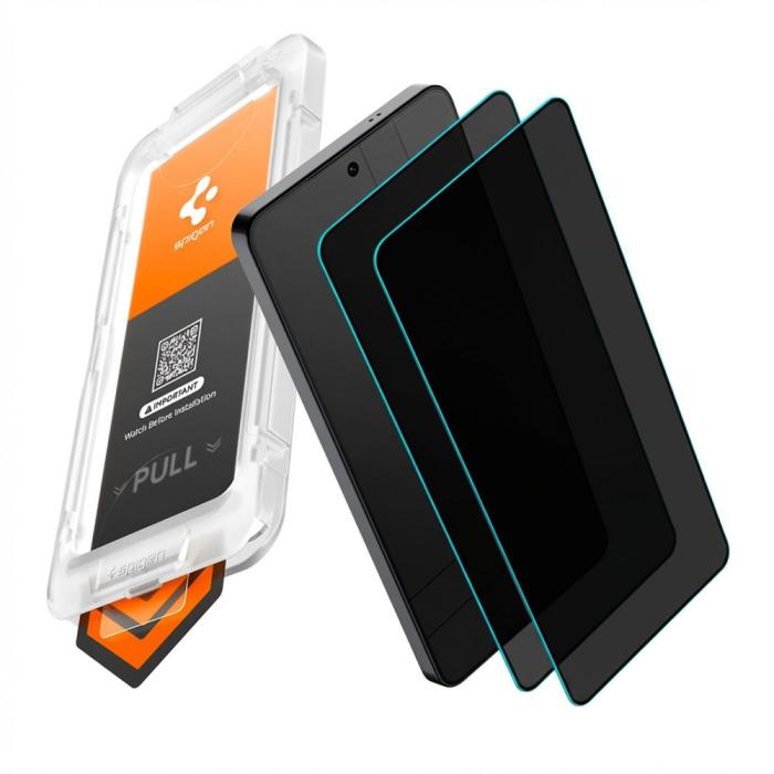 Bild 3, Spigen Galaxy S26 Plus 2-PACK Skärmskydd GLAS.tR 