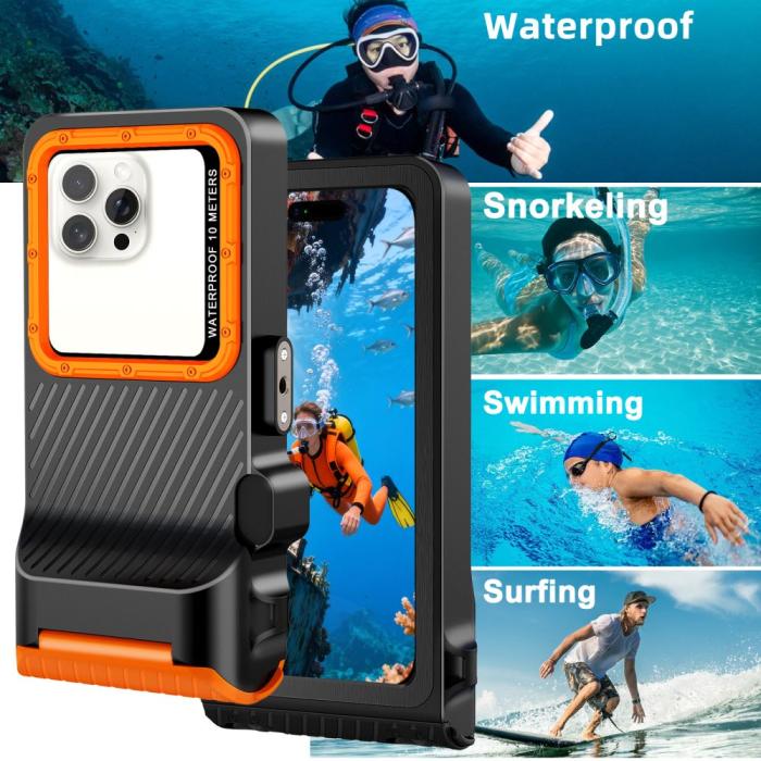 Bild 5, Tech-Protect Universal IPX8 Pro Dykning Vattentätt Fodral