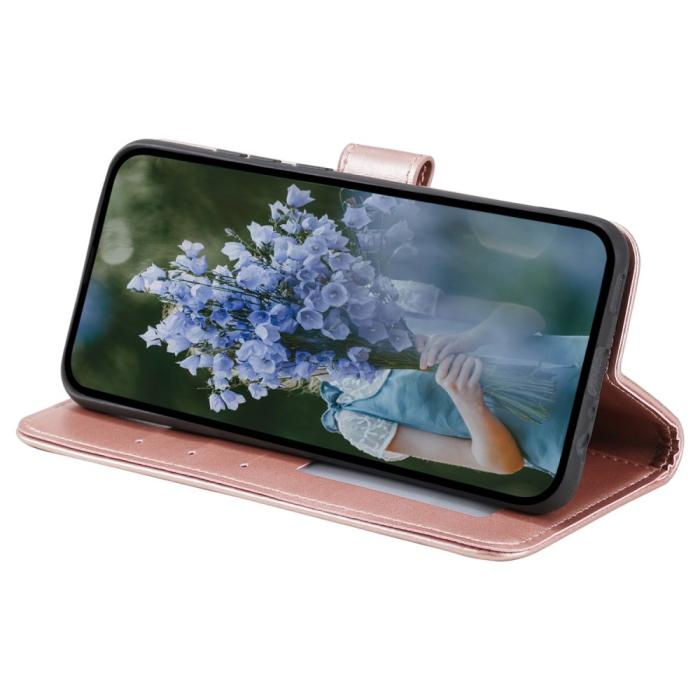 Bild 3, Sony Xperia 1 V Fodral Mandala Läder Roséguld