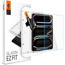 Spigen iPad Pro 13 2024 Skärmskydd "Ez Fit" Glas.tR Transparent