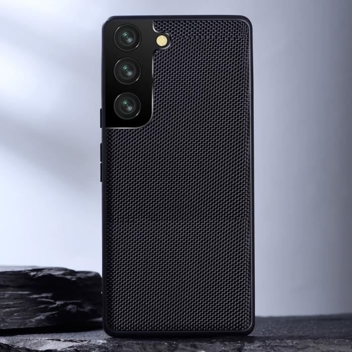 Bild 2, Samsung Galaxy S22 Plus Skal Nylontäckt TPU Svart