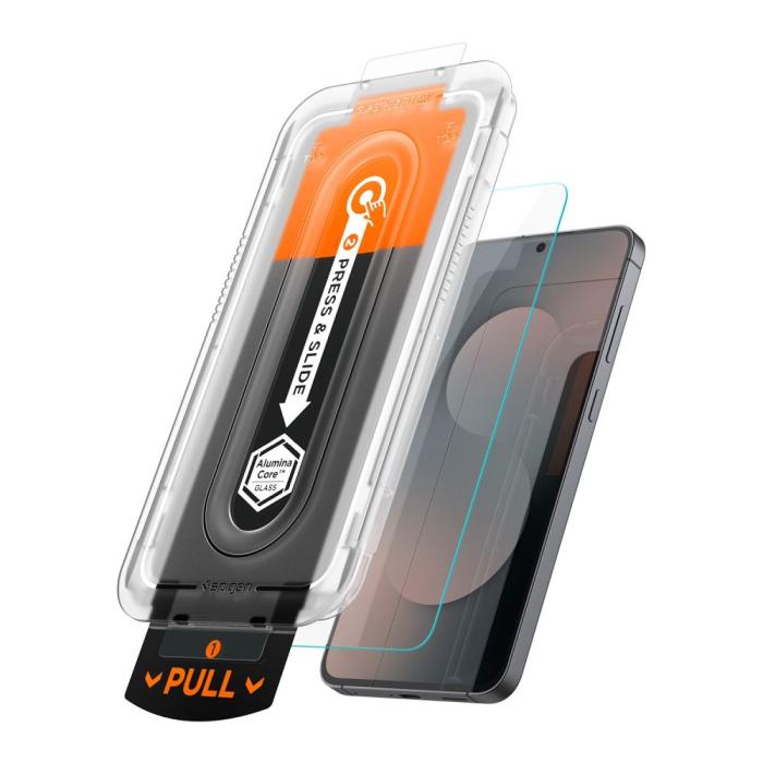 Bild 2, Spigen Samsung Galaxy S25 FE Linsskydd GLAS.tR 