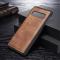 Samsung Galaxy S10 - DG.MING 2in1 Magnet Fodral - Brun